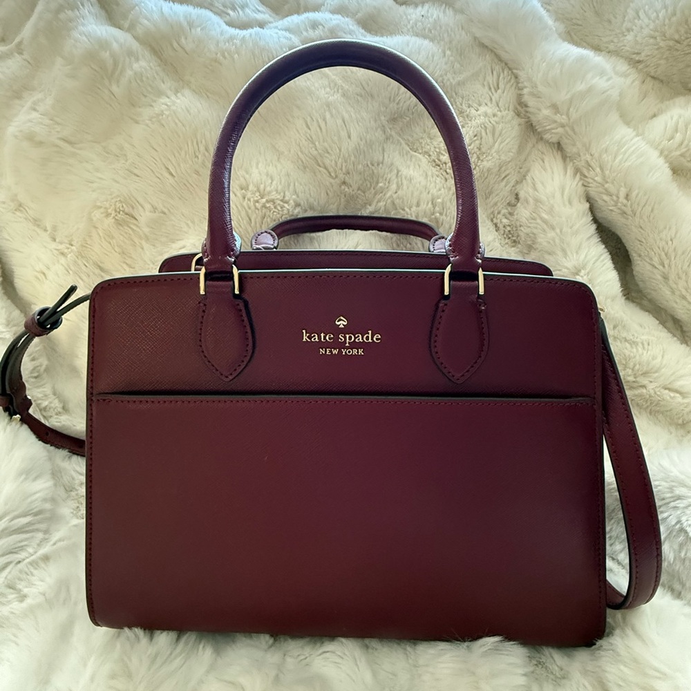 kate spade Rich Burgundy Satchel